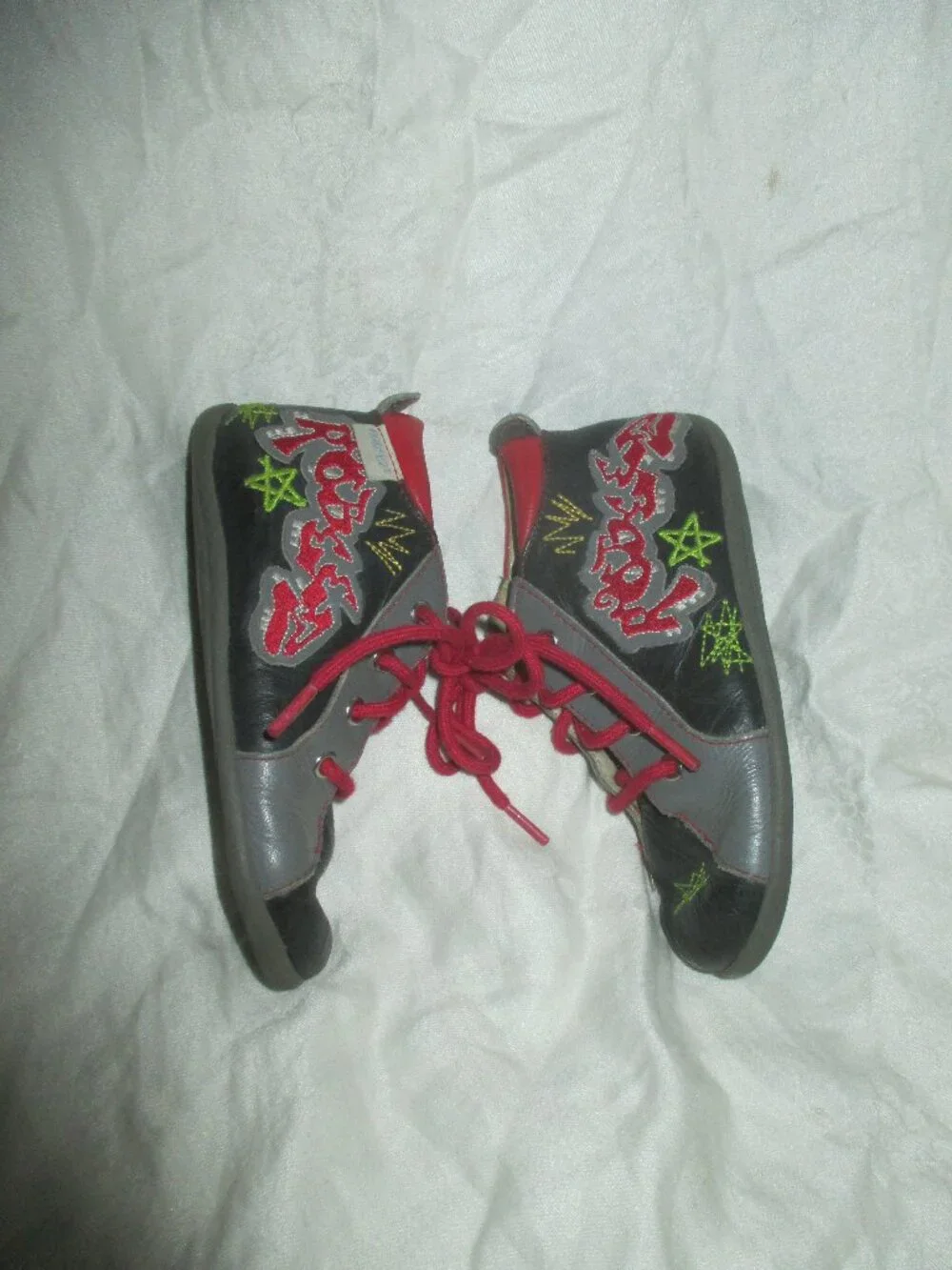 Robeez Tredz GRAFFITI Boots Size 20-24 Months